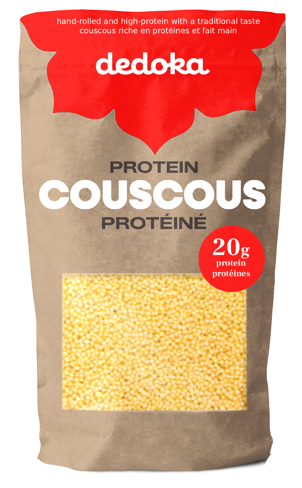 dedoka Protein Couscous packaging